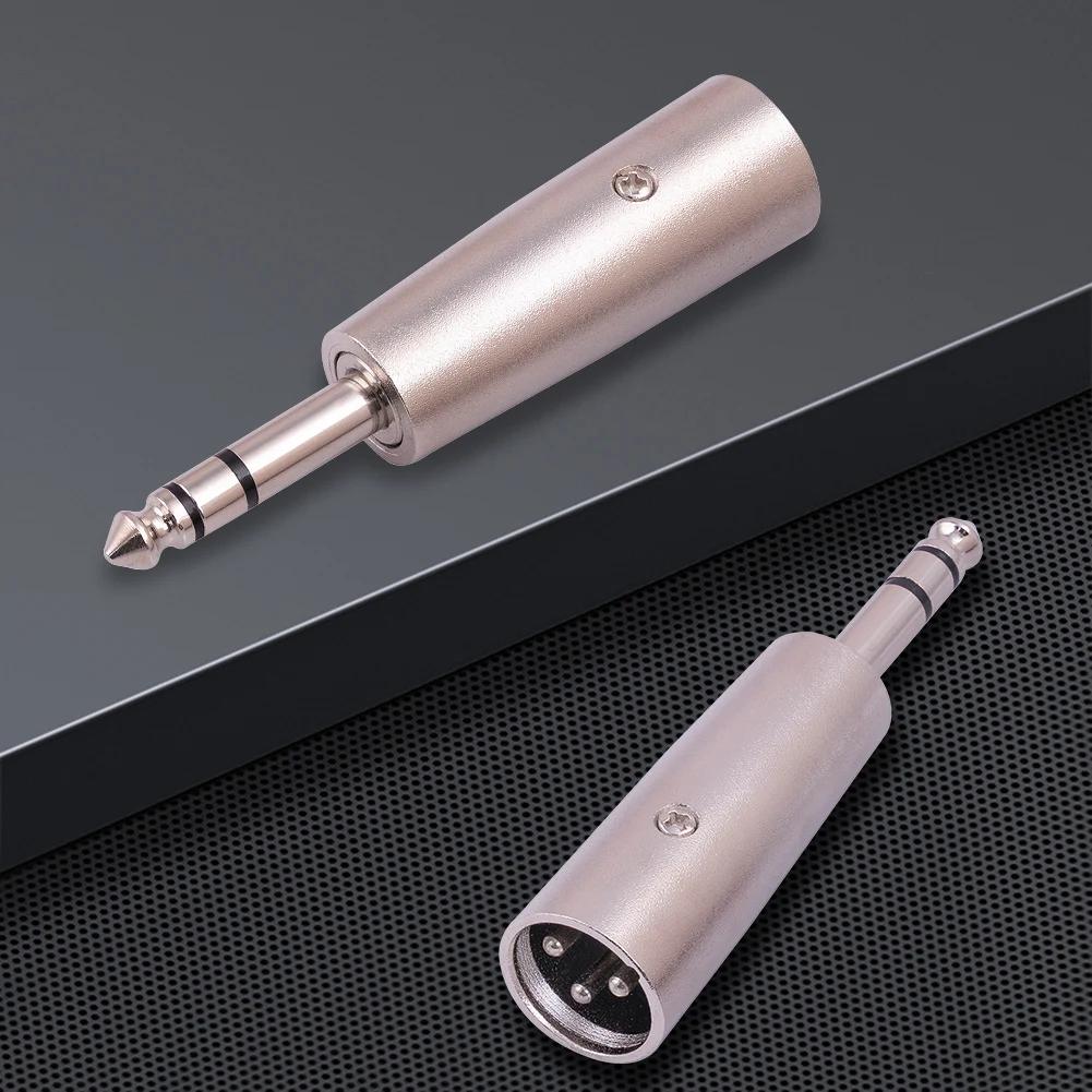 XLR -6.35mm , ݼ ̽, ũ ȯ, - ,   Ŀ, 1 , 2 